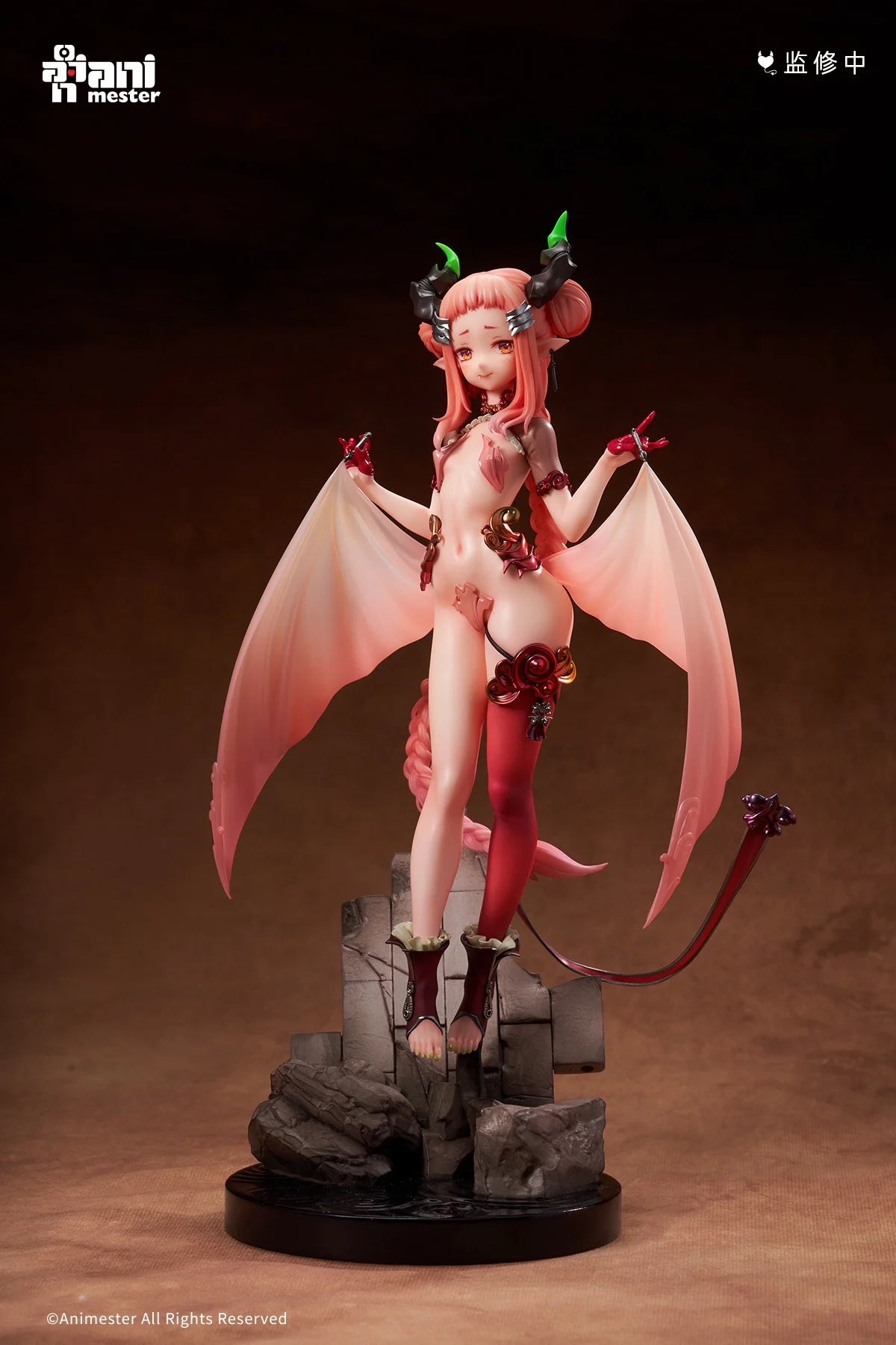 AniMester Little Succubus Yayazi 1/7 Original Machine Girl Figure Model Statue Animation Character