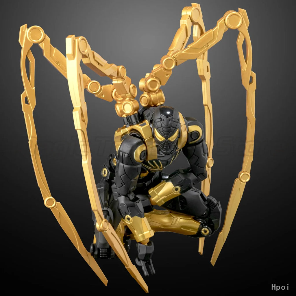 【MT】Sentinel Marvel Fighting Armor IRON SPIDER SPIDER-MAN ONYX STEALTH TECH Anime Figure Collection Model Toys