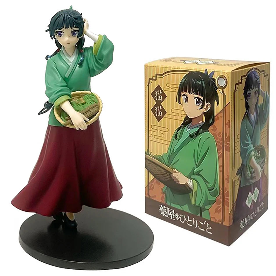 Anime The Apothecary Diaries Figur 17cm Maomi Action Figural Pvc Modell Kawaii Auto Dekoration Puppe Kinder Spielzeug Weihnachtsgeschenke