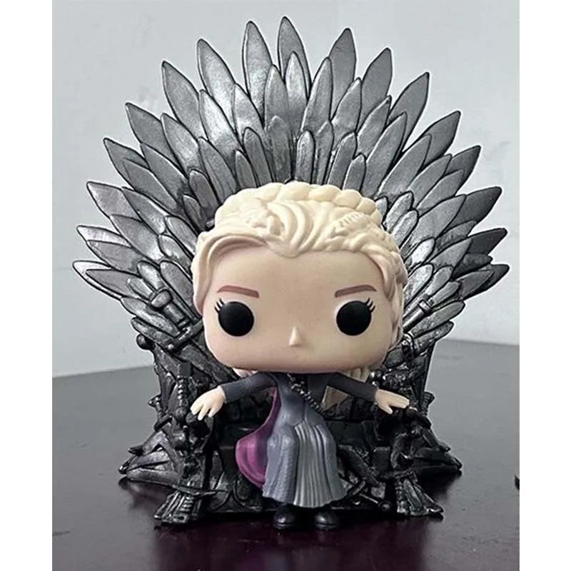 Jon Snow Night King Daenerys Targaryen Frost Wyrm Viserion Black Ice Dragon Rhaegal Action Figure Model Toys Desktop Decoration