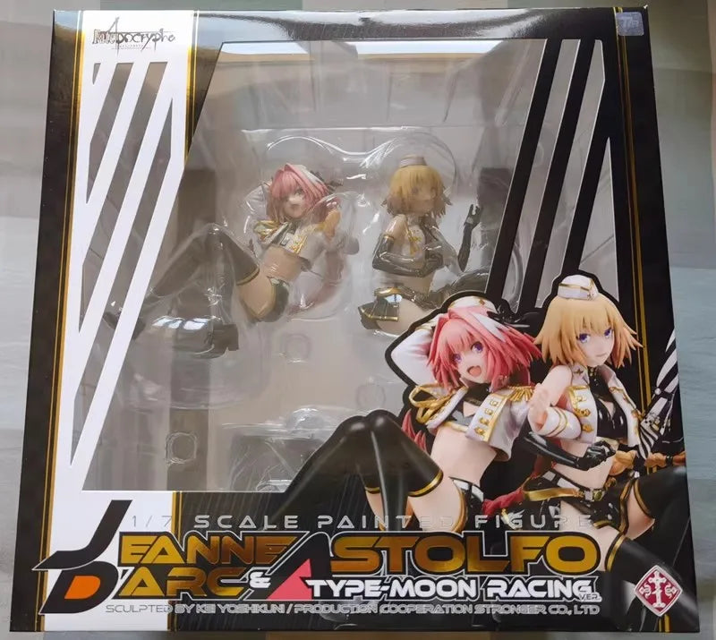 Meow Stronger Fate Action Figures Joan Of Moral Astorfoy Ah Fu Racing Girl Actual Dolls Model Famale Figure Toys Gift Ornaments