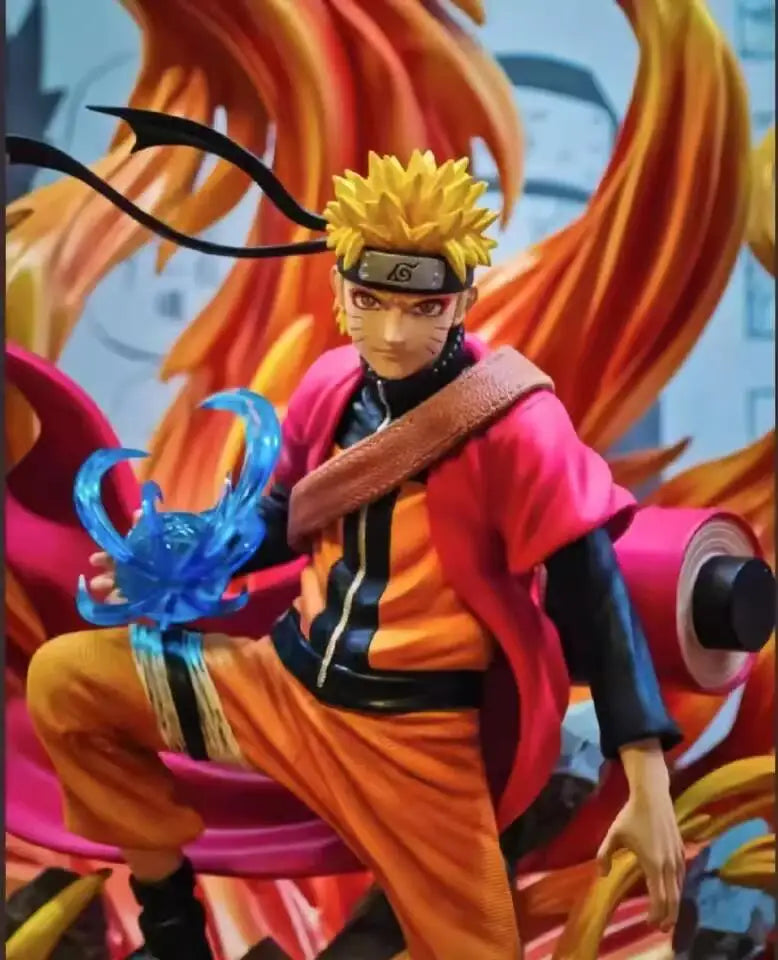 41 cm große neue NARUTO Anime-Figur Uzumaki Naruto, PVC-Modell, Szene-Statue, Schreibtischdekoration, Ornamente, Geburtstagsgeschenk, Spielzeug