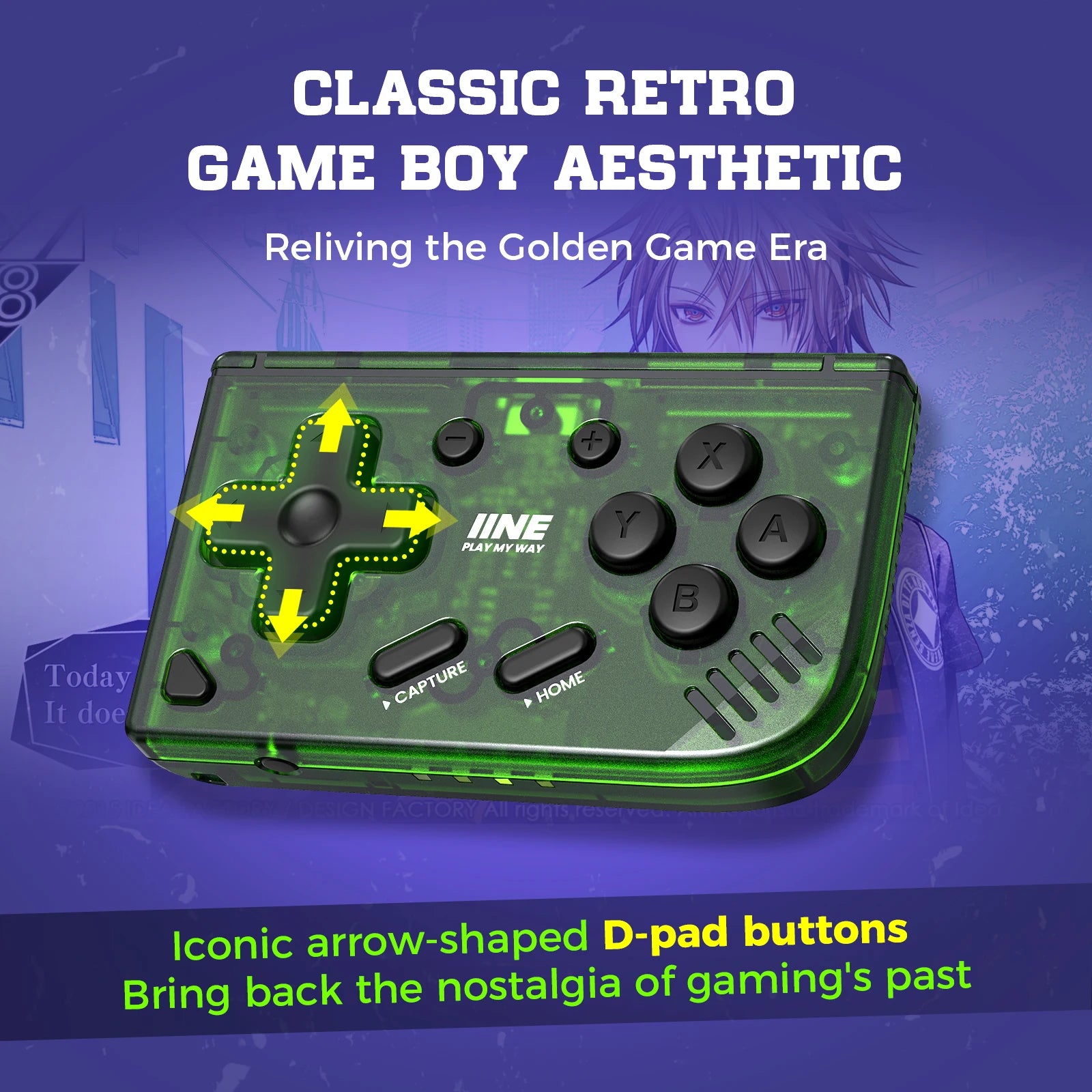 Turbofunktion &amp; Austauschbarer Joystick und D-Pad &amp; Multiplattform-Controller