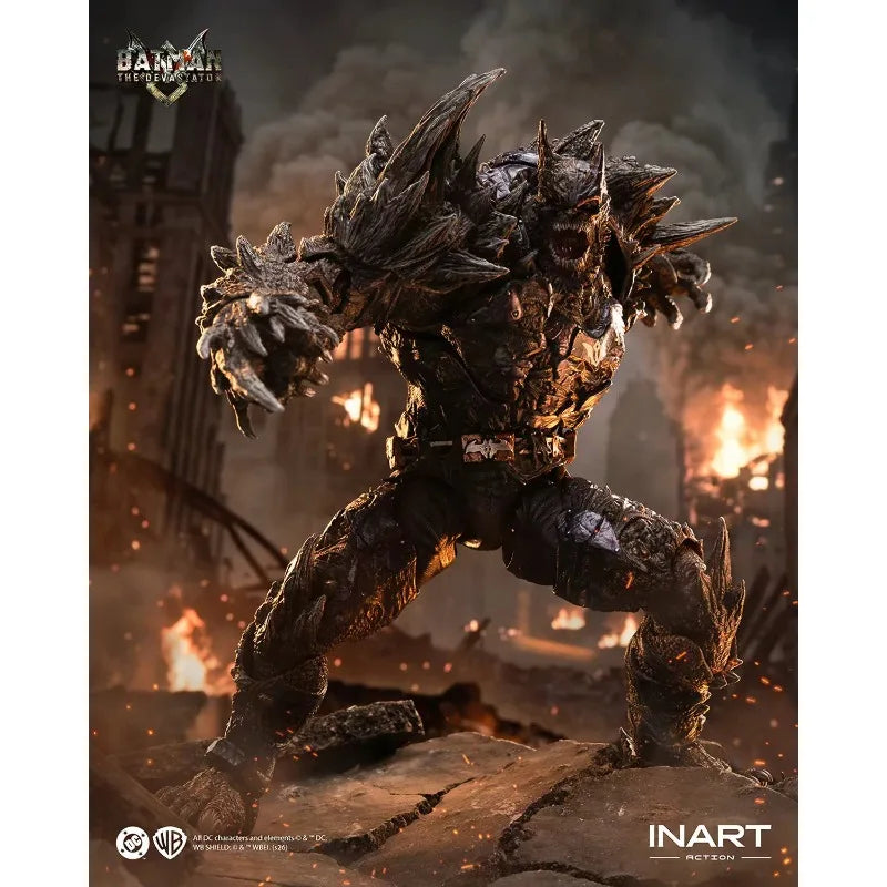 in Stock INART Action Dark Nights: Metal Batman The Devastator 1/12 Scale Fully Articulated Action Figure  Collectible