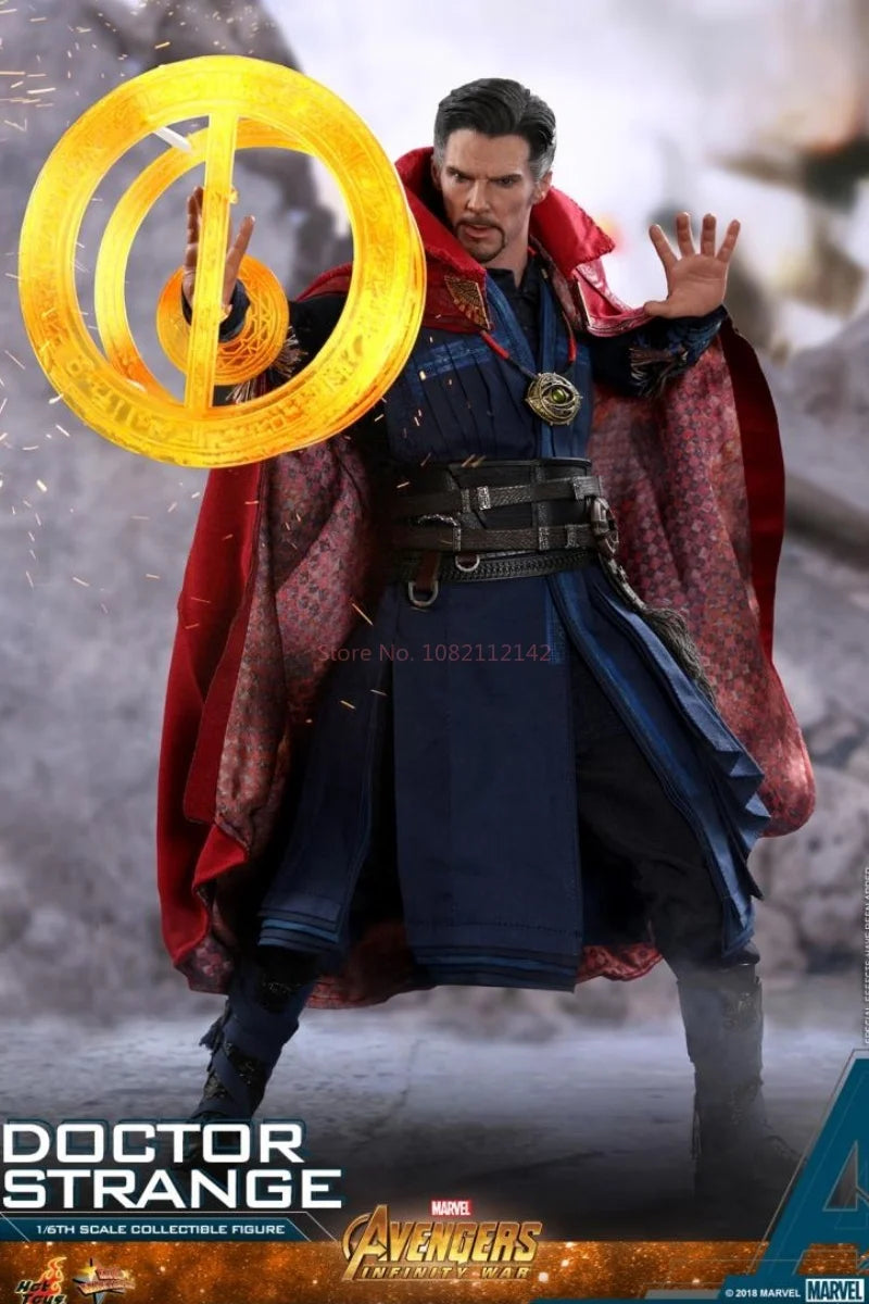 Original Hot Toys Doctor Strange Actin Figure 1/6 The Avengers Dr. Strange Figurine Ht MMS484 Bc Doctor Stranges Collection Toys