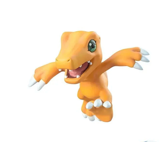 In Stock Bandai Megahouse DATA Anime Digimon Gabumon Tailmon Agumon Original Figure Model Collectible Decoration Ornament Gift