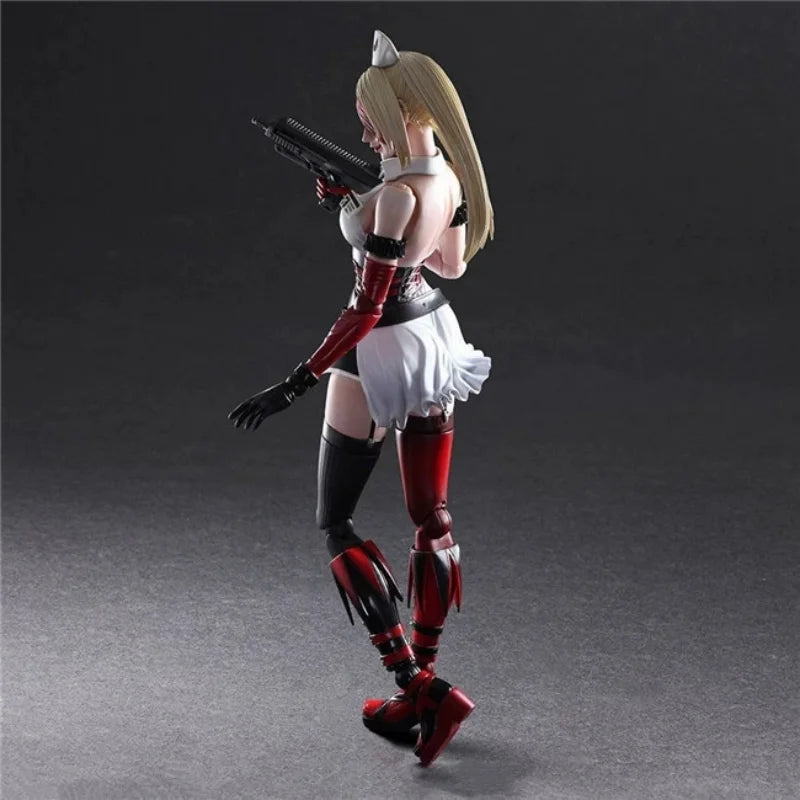 Play Arts Harley Quinn Action Figure Dc Movable Collection Doll The Suicide Squad Harleen Quinzel Model Toys