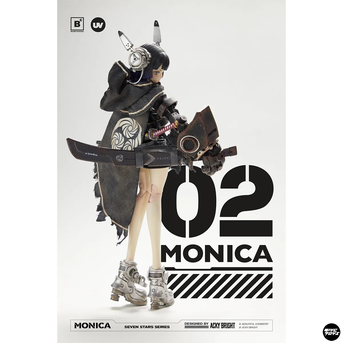 [In Stock] UNDERVERSE UV No. 02 MONICA 1/6 Action Figure UV202415 Figure Toy Collection