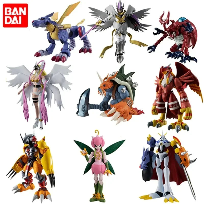 Оригинални фигурки Bandai Digimon Adventure War Greymon Zudomon Omegamon Holy Angemon Angewomon Metal Garurumon Lilimon Box Toys