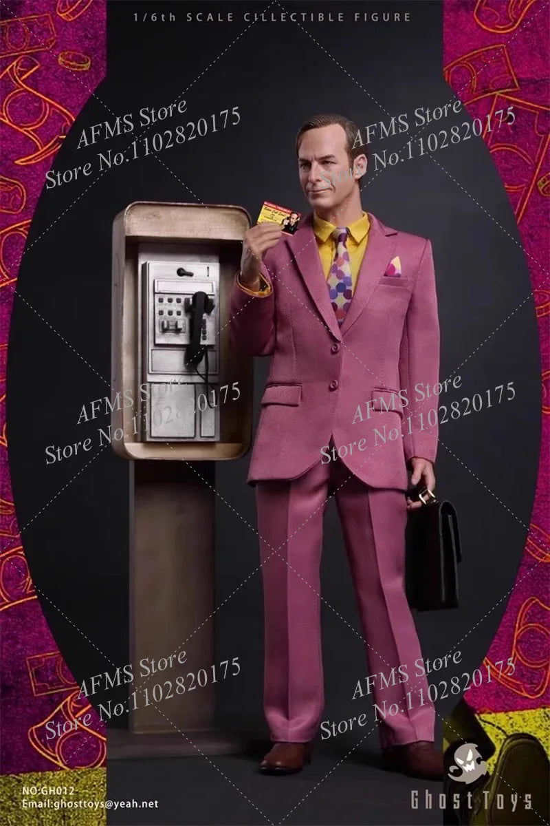 Ghost toys GH-012 1/6 Scale Collectible Figure Cunning Lawyer Saul Full Set 12Inch Men Soldier Action Figure Model