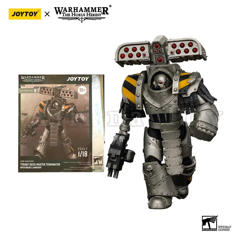 JOYTOY 1/18 Action Figure The Horus Heresy Iron Warriors MKlll Tactical Tyrant Siege Terminator Anime Military Model
