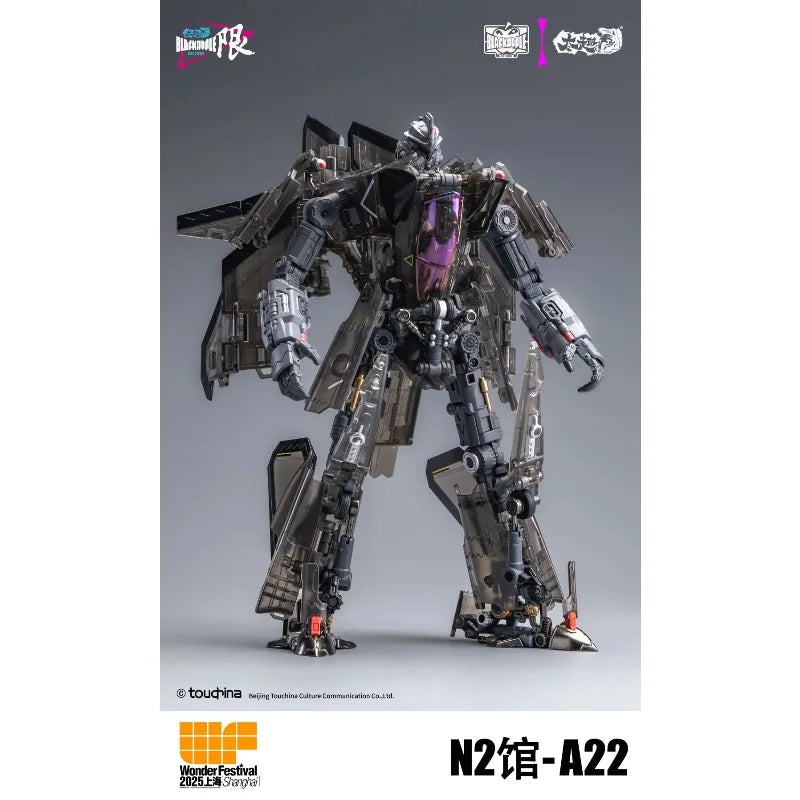 TouchToys Original BlackApple Black Apple Dry Extreme J35-C X-Trail Night Patrol Limited Edition Deformable Mech Model Toy Gift