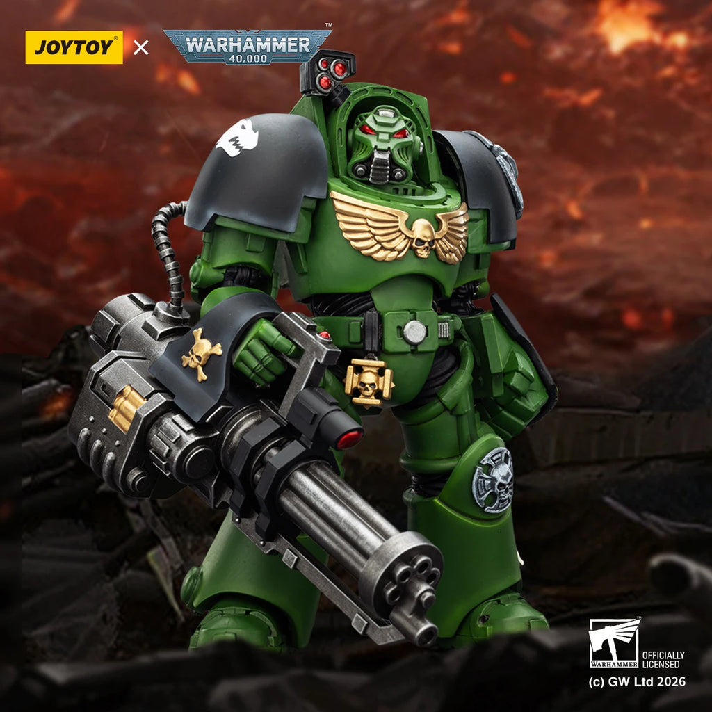 【MT】Original JOYTOY Warhammer 40K Salamanders Terminator 1/18 Action Figure Toy Collection