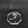 Acrylic Base Platform Transparent N Pirate Anime Figure Stand Pose Display Holder  Collectible Toy