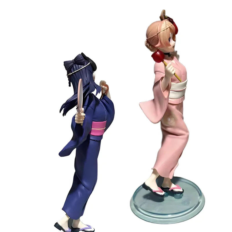 Genuine Witch Watch Nico Wakatsuki Nico Wakatsuki Yukata Pvc Collector Ornament Figure Model Toy Gift New and Unopened In Stock