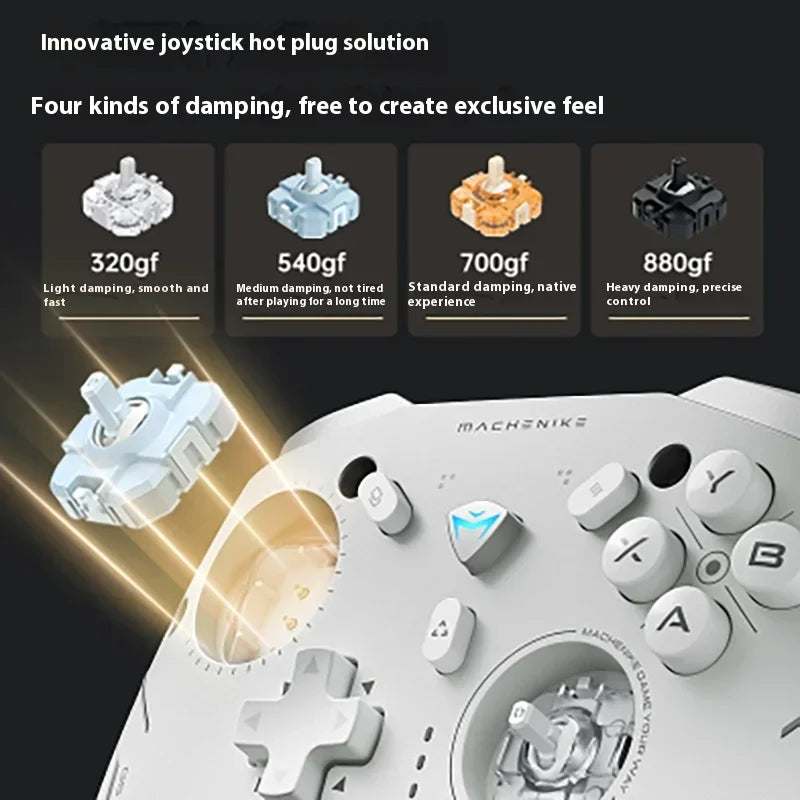 Machenike G5 pro V2 Controller Three-Mode Optical Gamepad Collector'S Edition Hot Swap Hall Rocker Bluetooth Trigger Vibration