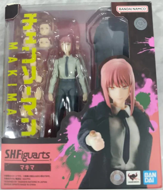 【SF】In Stock BANDAI SPIRITS S.H.Figuarts CHAINSAW MAN MAKIMA Figures Anime Model Collection