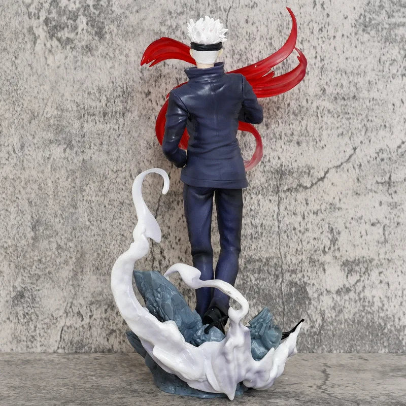 28cm Anime Cartoon Jujutsu Kaisen Gojo Satoru Kids Toys Pvc Model Statue Collection Brinquedos Action Figure Birthday Toys Gift