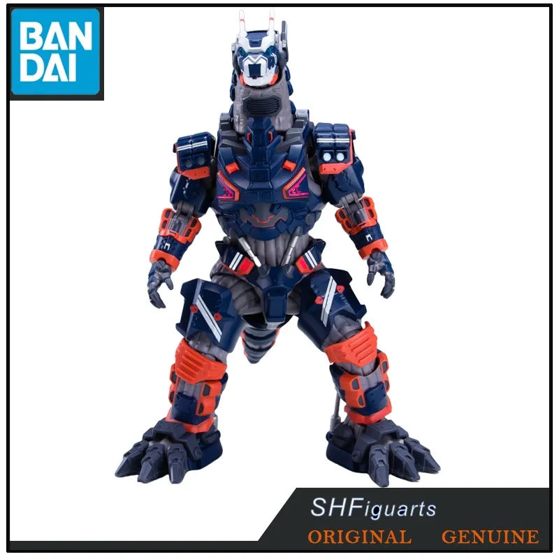 Bandai Original  SHF EARTH GARON TYPE 23 SPECIAL TACTICAL ARMORED KAUU Anime Action Figures Toy for Boy Kid Gift Model Ornaments