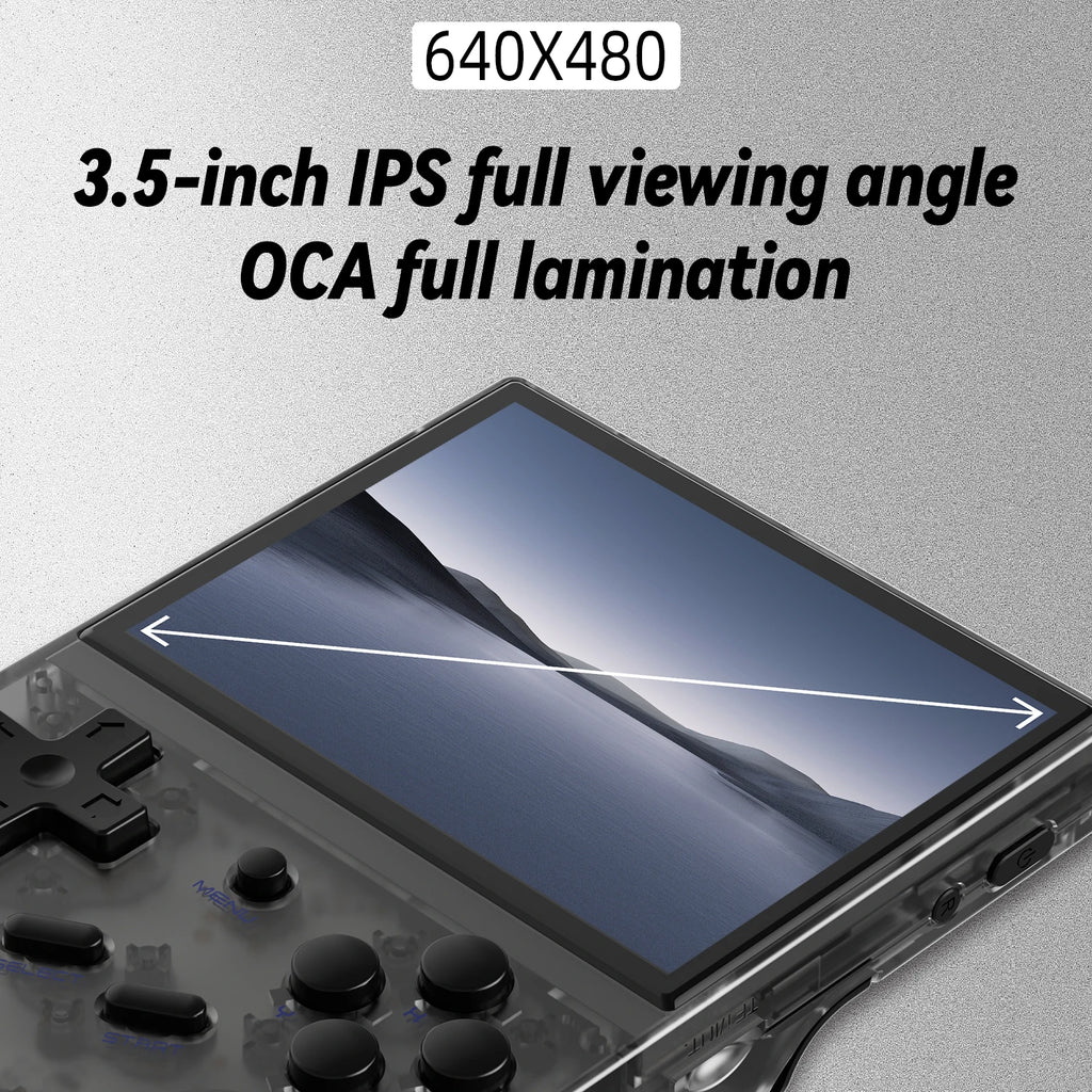 ANBERNIC RG35XX New Updated 3.5-inch IPS Video Game Handheld Game Console With Linux System H700 quad-core ARM Cortex-A53 1.5GHz