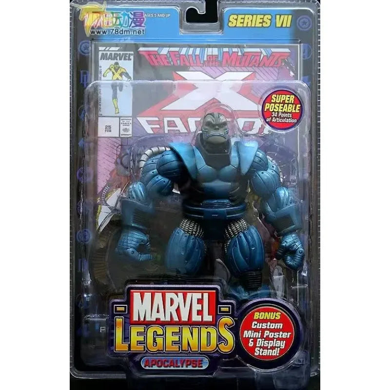 Original MARVE LEGENDS THE FALL OF THE MUTANTS APOCALYPSE Anime Figure Toy Collection Model
