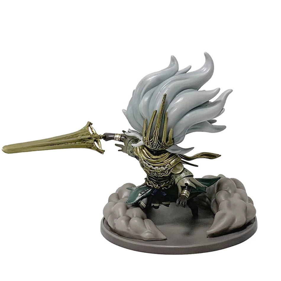 Dark Souls III 14cm Nameless King (Dragon-Slaying War God/Sun Warrior) PVC Figure - Desktop Ornament Toy Gift