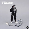 Devil toys Quiccs 1/12 Scale Mini TEQ63 SRCH K9 Dog Motorcycle with Movable Action Figure Set Model for Fans Holiday Gifts