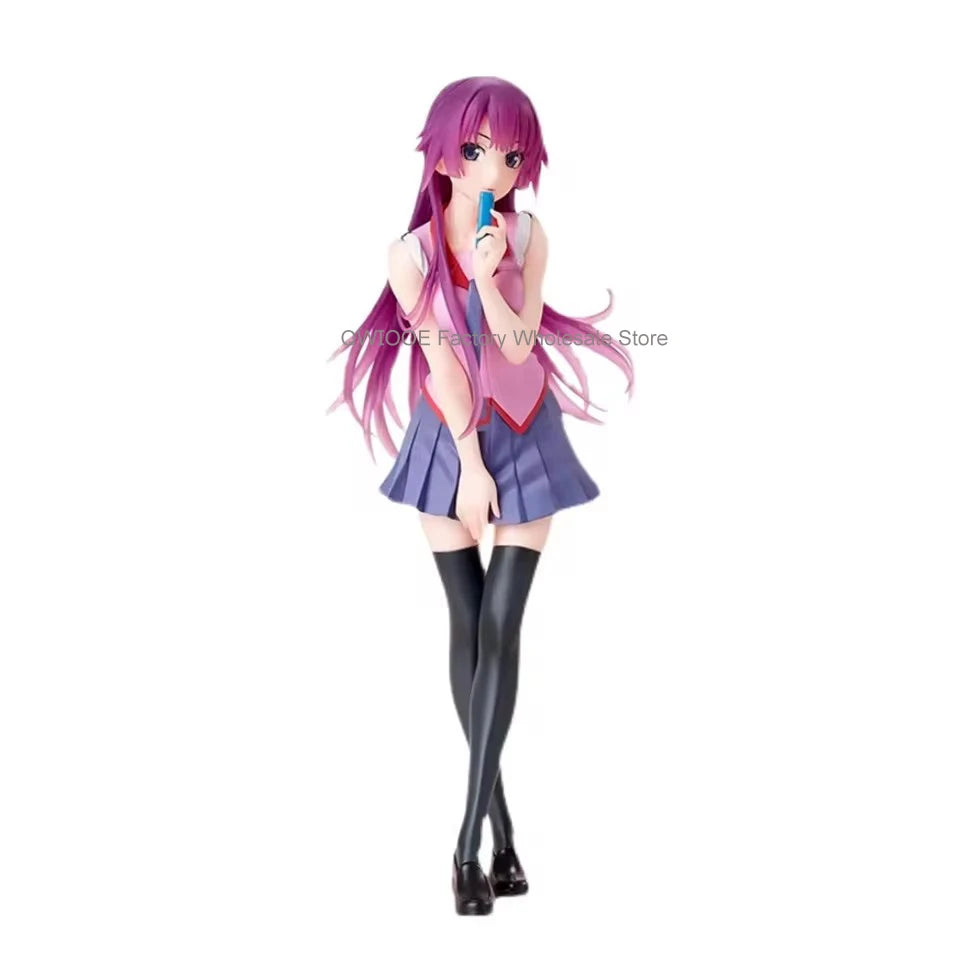 Ursprüngliche Echte TAITO Zoku Owarimonogatari 18cm Senjougahara Hitagi PVC Action-figuren Sammlung Modell Spielzeug Dropshipping