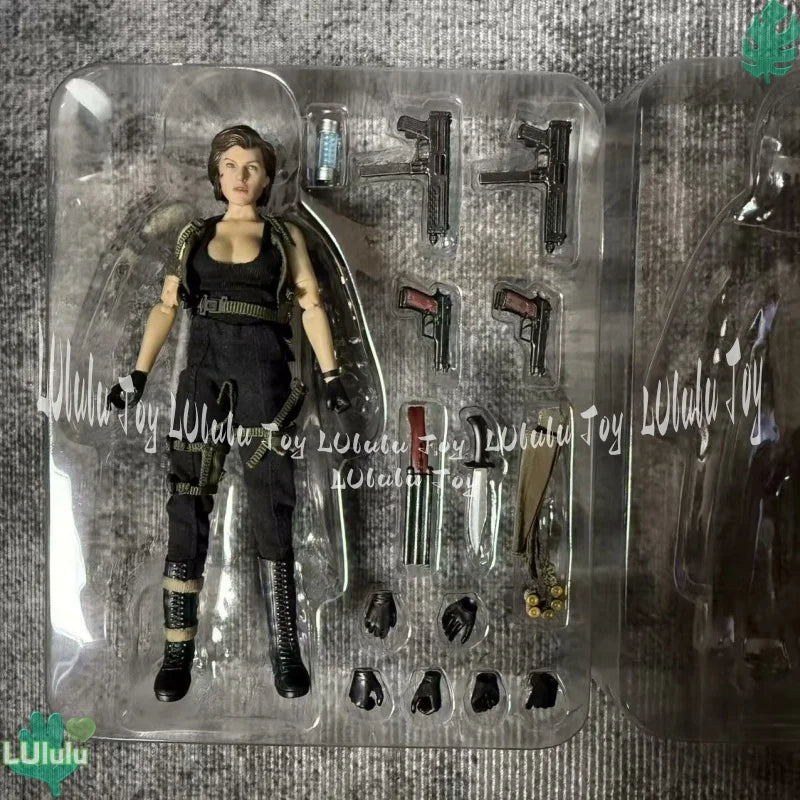 In Stock Brotoys Action Figure 1/12 Scale Articulated Alice Resident Evil Collectible Model Lr003 Lr004 For Adult Collectors Toy