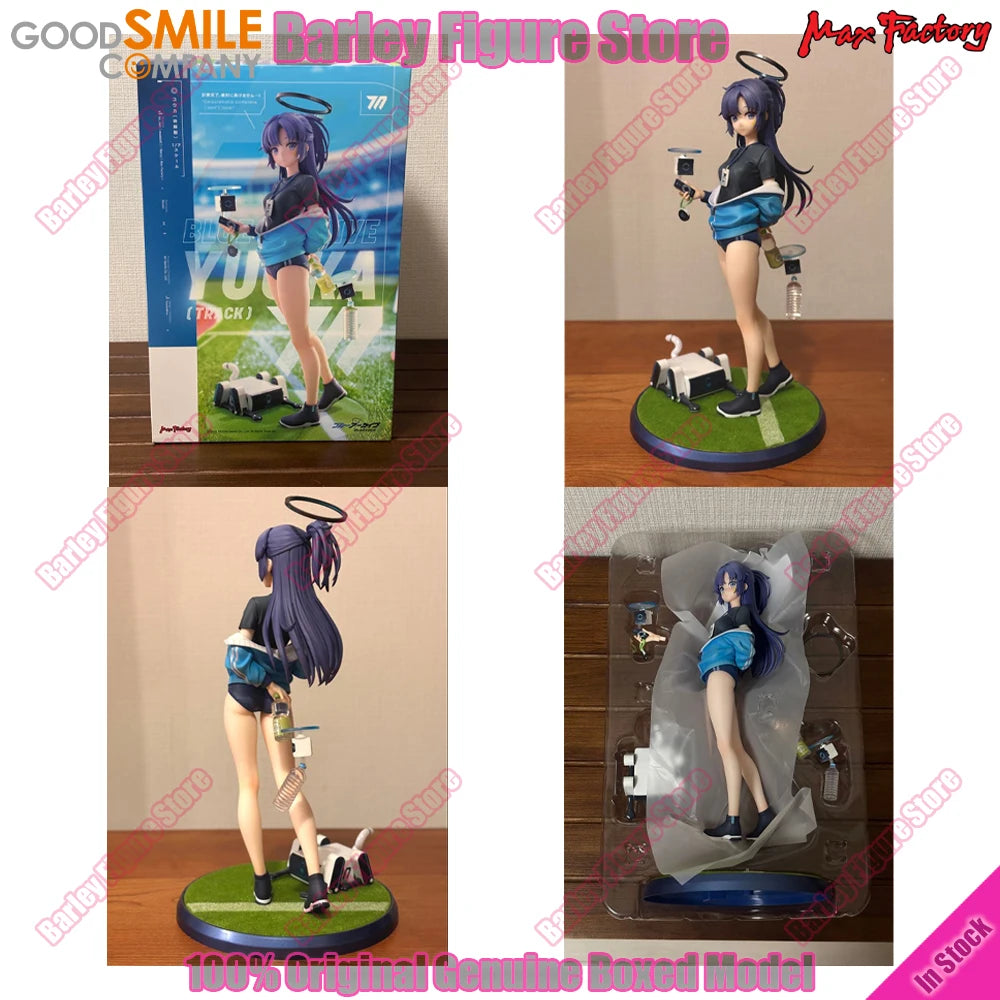 Good Smile Max Factory Blue Archive Hayase Yuuka Gym Uniform 1/7 240mm Anime Figure Artificial Grass Base Collectible Statue