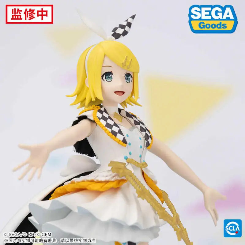 25cm Genuine SEGA DDC Hatsune Miku Project Sekai Kagamine Rin Kagamine Len Action Figure Model Toys Gift for Birthday