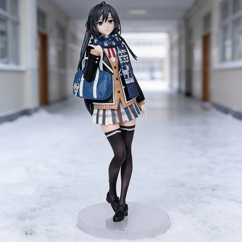 24cm My Teen Romantic Comedy SNAFU Yukino Yukinoshita PVC Figure Anime Collectible Statue Toy Gift for Fans