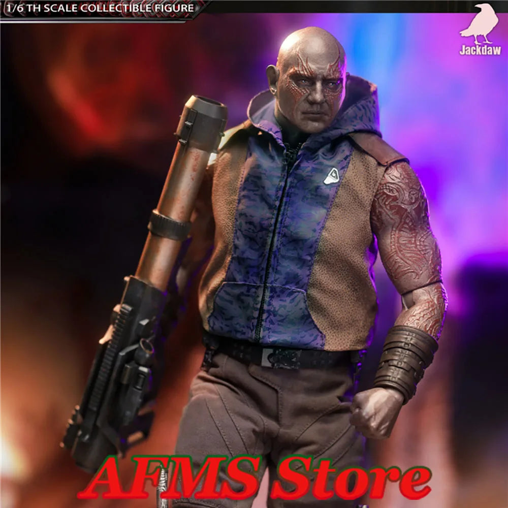 Jackdaw JD013 1/6 Scale Collectible Figure Guardians Of The Galaxy Destroyer Killer Douglas 12Inch Male Soldier Action Figure