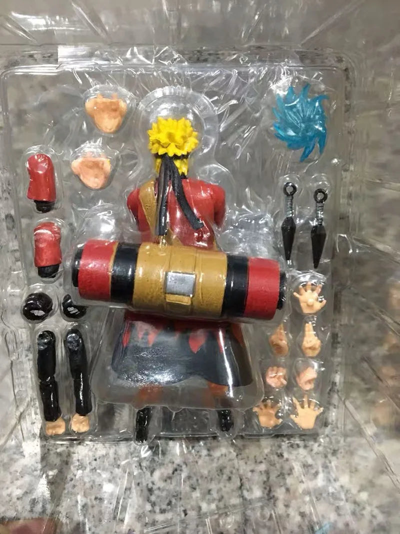 Uzumaki Naruto Action Figure Rasengan Naruto SHF Model 15cm Anime Figures PVC Collection Doll Movable Uchiha Itachi Model Toys
