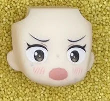 wangshi GSC Clay Man Face doll face hair doll accessories