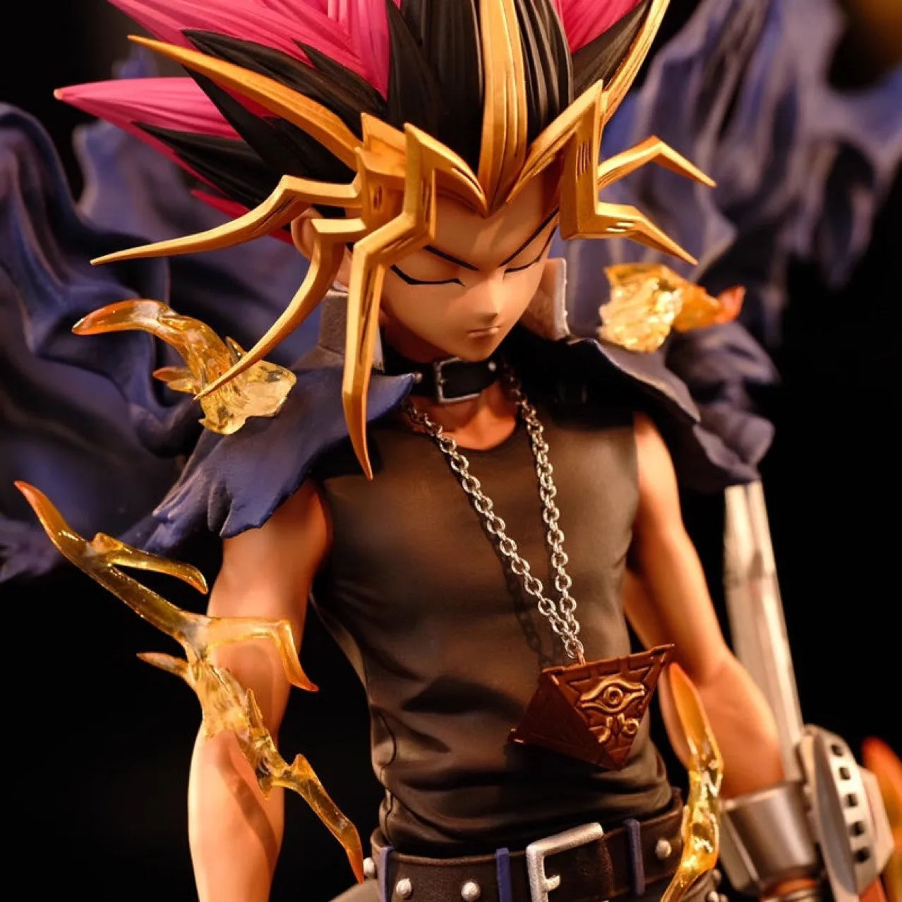 29 см Yu-Gi-Oh! Yami Yugi The Dark Side Of Dimensions Аниме Фигурка Модел Статуя Колекция Декорация за плот Орнаменти Играчки Подаръци