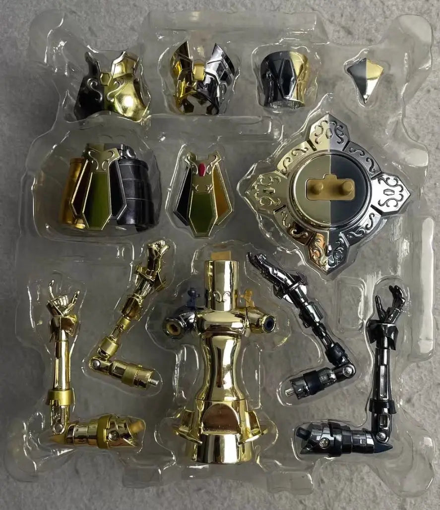 Bandai Saint Seiya Myth Cloth EX Gemini Saga Sanctuary Legend Color Edition Alloy Figure Collectible Gift