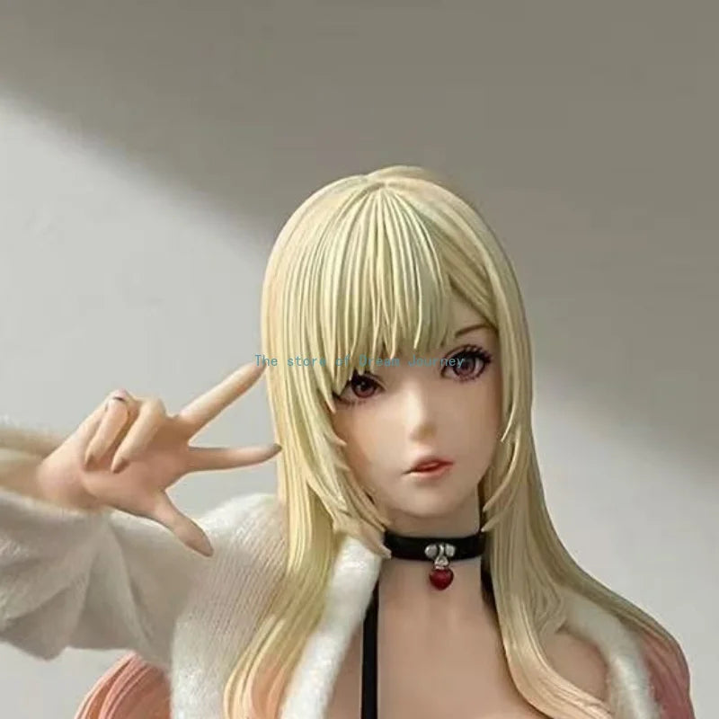 19cm 1/5 EDS Swimsuit Kitagawa Umume Girl Animation Trendy Toy GK Figure Model Ornament Gift Collection