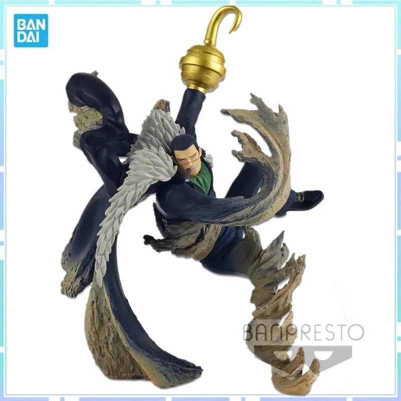Bandai Original BANPRESTO Anime One Piece Sir Crocodile PVC Actionfigur Sammlerstück Kinderspielzeug Geschenk Puppe