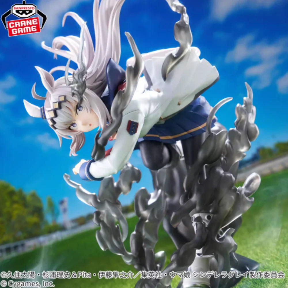 In Stock Bandai Banpresto Evolve Pretty Derby Tamamo Cross Oguri Cap Anime Collectible Model Desktop Decoration Birthday Gift
