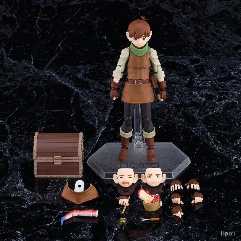 Max Factory Marsilla Figma #657 Senshi Action Figures Laius Raiosu Doll Toy Delicious in Dungeon Anime Model Collection Display