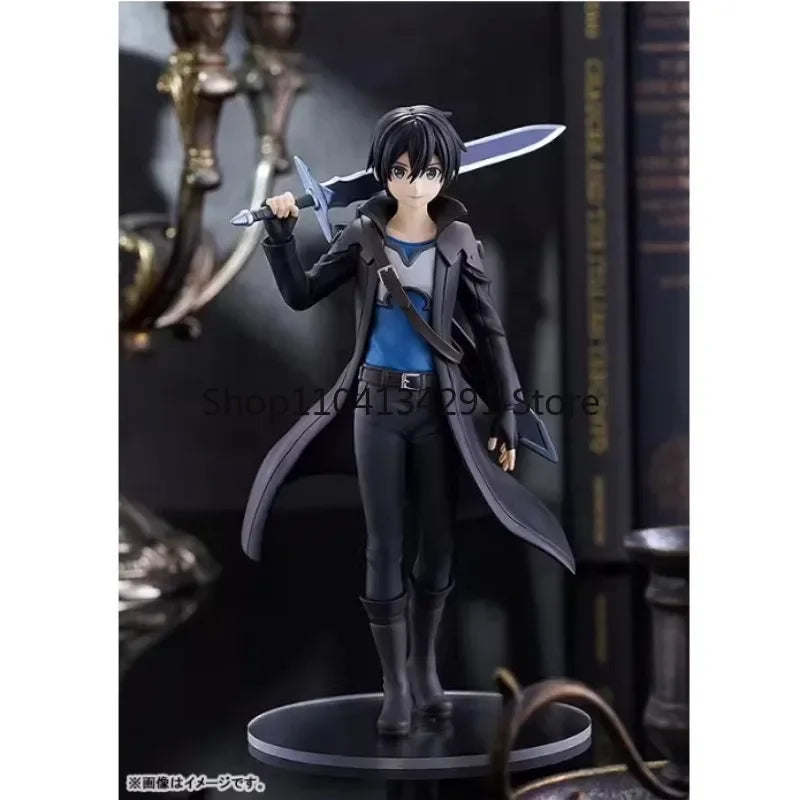 GSC POP UP PARADE Original Sword Art Online Anime Figure Kirito Action Figure Toys for Boys Girls Kids Children Birthday Gifts
