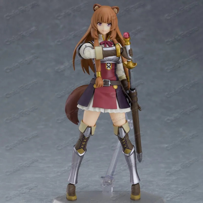 In Stock MAX Factory Original FigMA Shield Hero Chronicles Raphtalia Action Figure Collection Gift