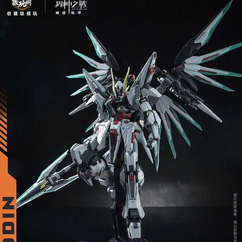 CANG TOYS  1/100 Scale Battle of the Odin Alloy Chinese Original Mecha Model Mechanical Assembly Model Kit Action Figure Toy