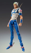 Medicos Super Action Statue Johnny Joestar 15cm Articulated Figure JoJo Steel Ball Run Collectible Gifts Toys Model Original