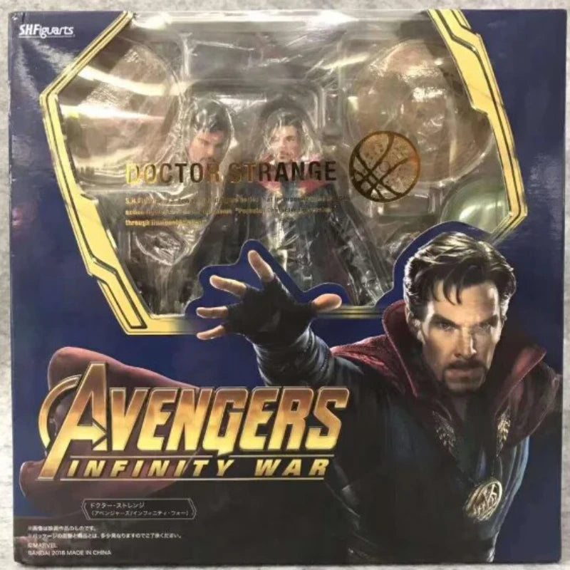 SHF Infinity War Dr. Strange Actionfigur aus PVC, Schreibtischmodell, Spielzeug, Zimmerdekoration, Sammlerstück, Kindergeburtstagsgeschenk