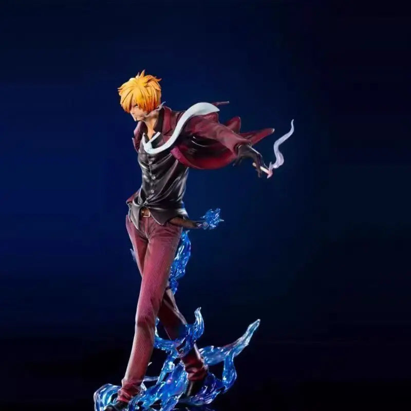 26cm One Piece Sanji Anime Figure Fashion Show Sanji Figurine Pvc Model Statue Doll Decoration Collection Ornaments Toys Gift