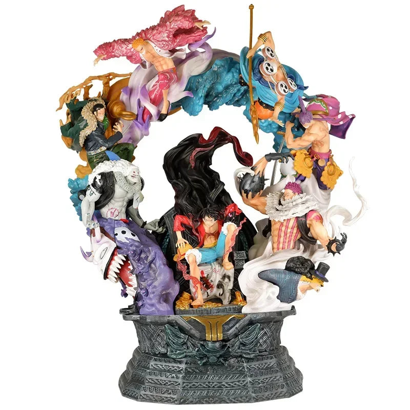 48cm ONE PIECE Figure Monkey D. Luffy Novel Toys for Boys Model Children Collection Desktop Display Kids Action Figure Gift Toys