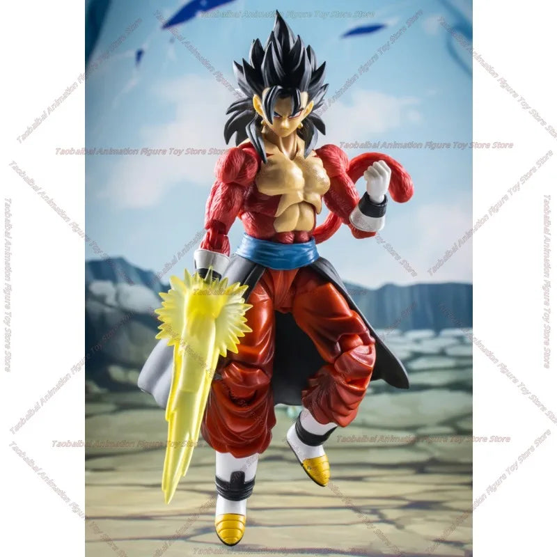 【24-hour Shipping】Demoniacal Fit Dragon Ball SHF "Ultimate Time Ranger" Super Four Vegetto 1/12 Action Figure Anime Character