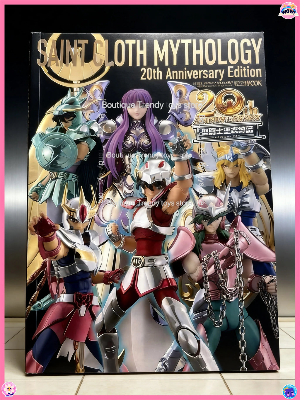 20th Anniversary Saint Seiya Cloth Collection Album - Anime Figure Mook Book Gift for Collectors